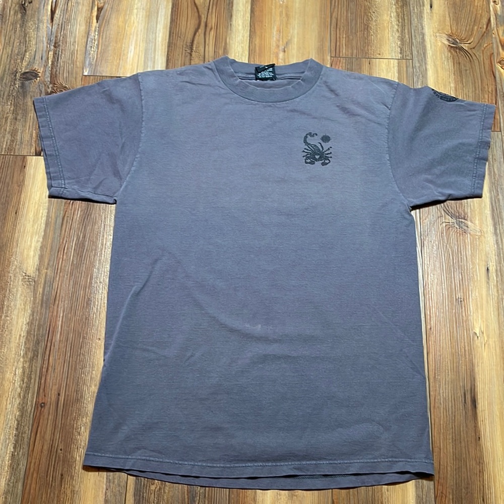 Scorpion Bay Shirt Large Mas Fina Rattle Snake Gray L T-shirt Rattlesnake